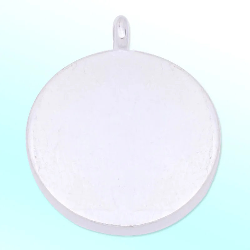 20 Silver Round Zinc Alloy Cameo Cabochon Setting,Pendant trays,fit 20mm cabochon