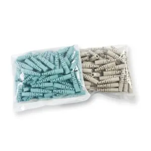3.0 mm Connector Boots LC 50 µm multimode (OM4 /OM4/OM3) Aqua 95-400-11-BP3A