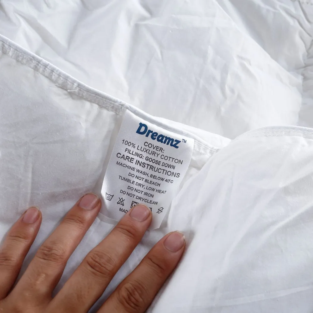 500GSM All Season Duck Down Feather Filling Duvet in Double Size