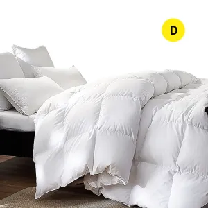 500GSM All Season Duck Down Feather Filling Duvet in Double Size