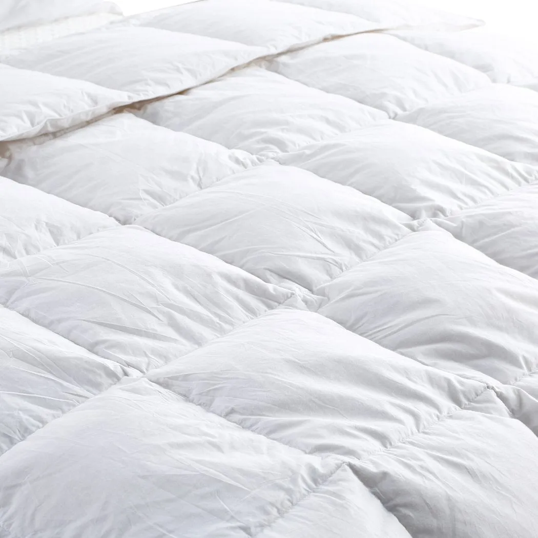 500GSM All Season Duck Down Feather Filling Duvet in Double Size