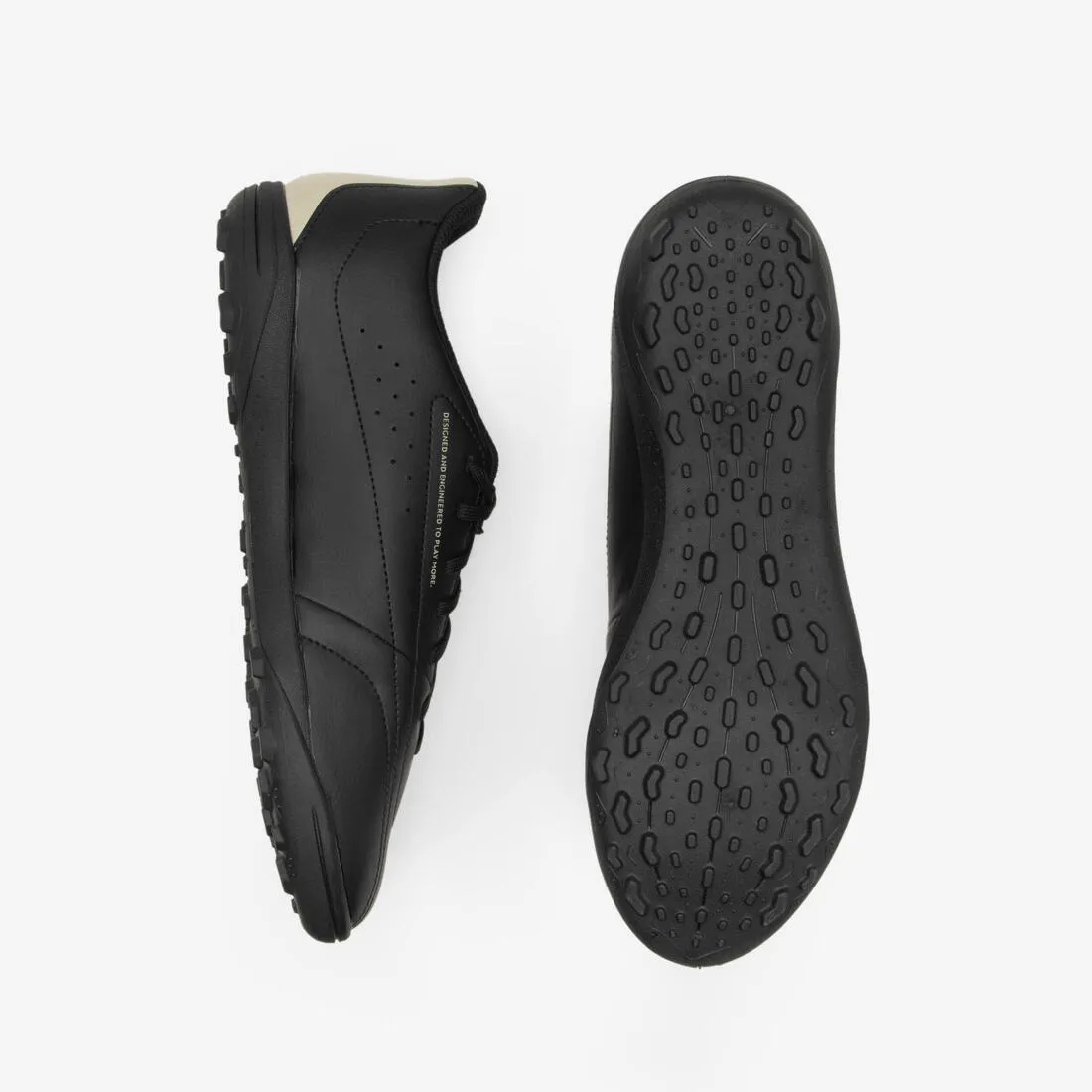 Adult Football Boots 100 Turf TF - Black