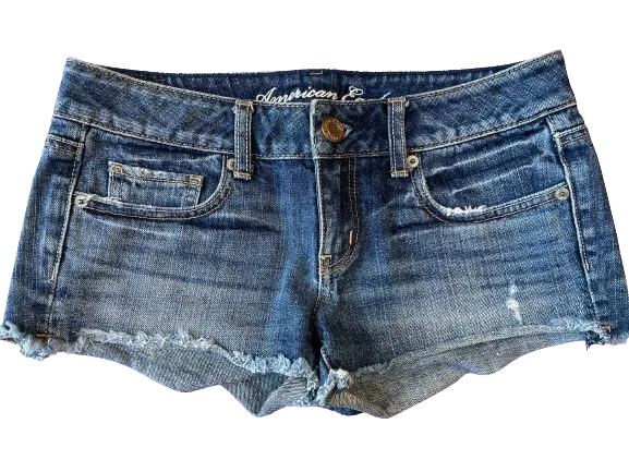 American Eagle Distressed Denim Shorts