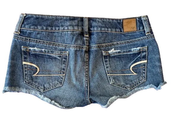 American Eagle Distressed Denim Shorts