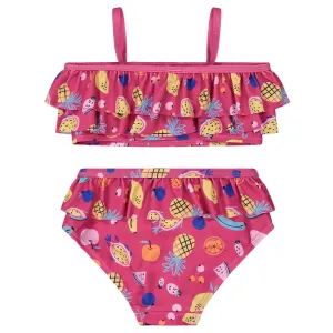 Andy & Evan Girls Fruit Ruffle Two-Piece Swimsuit UPF 50