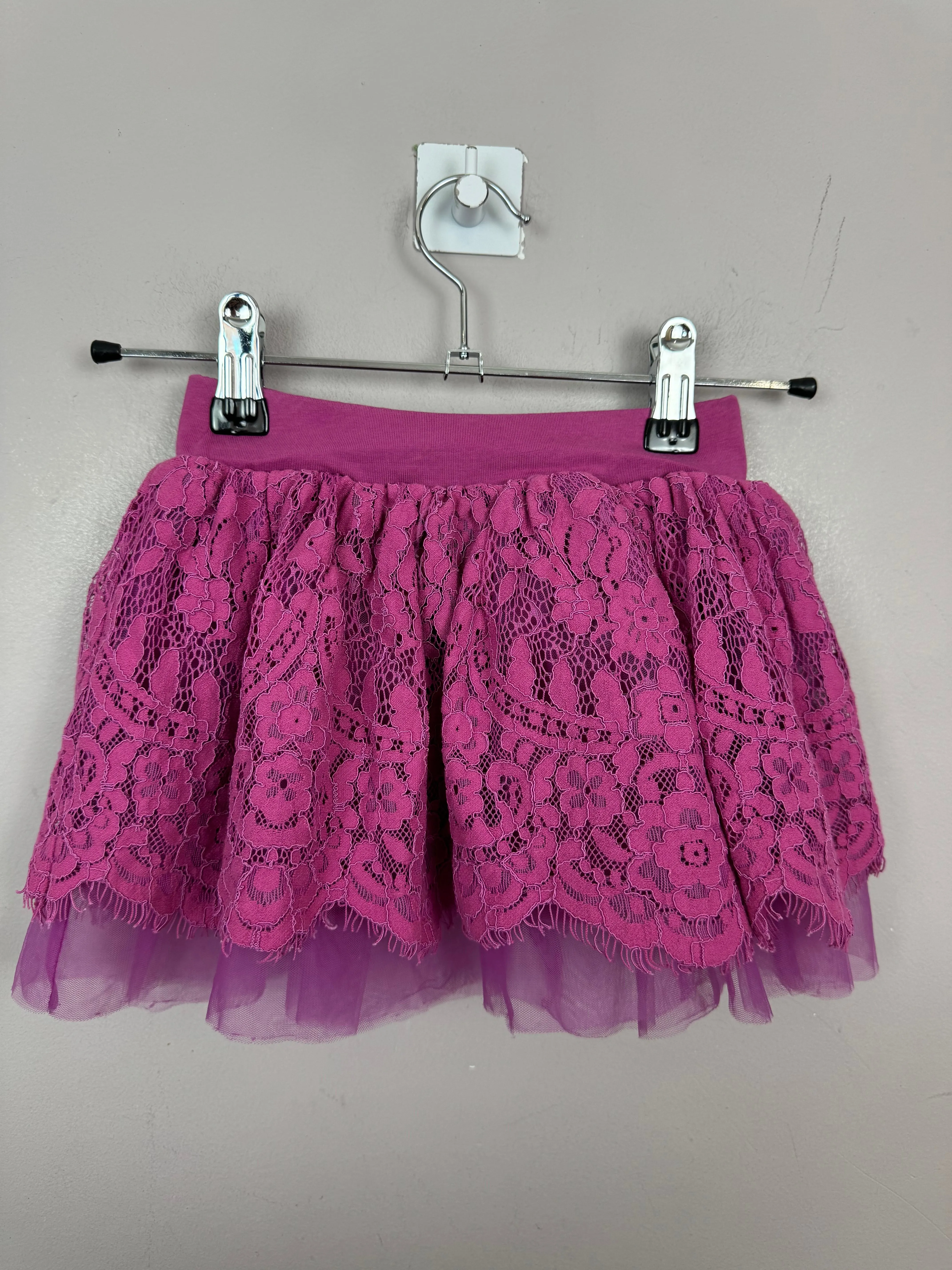 Angel's Face Lace Skirt 2-3y