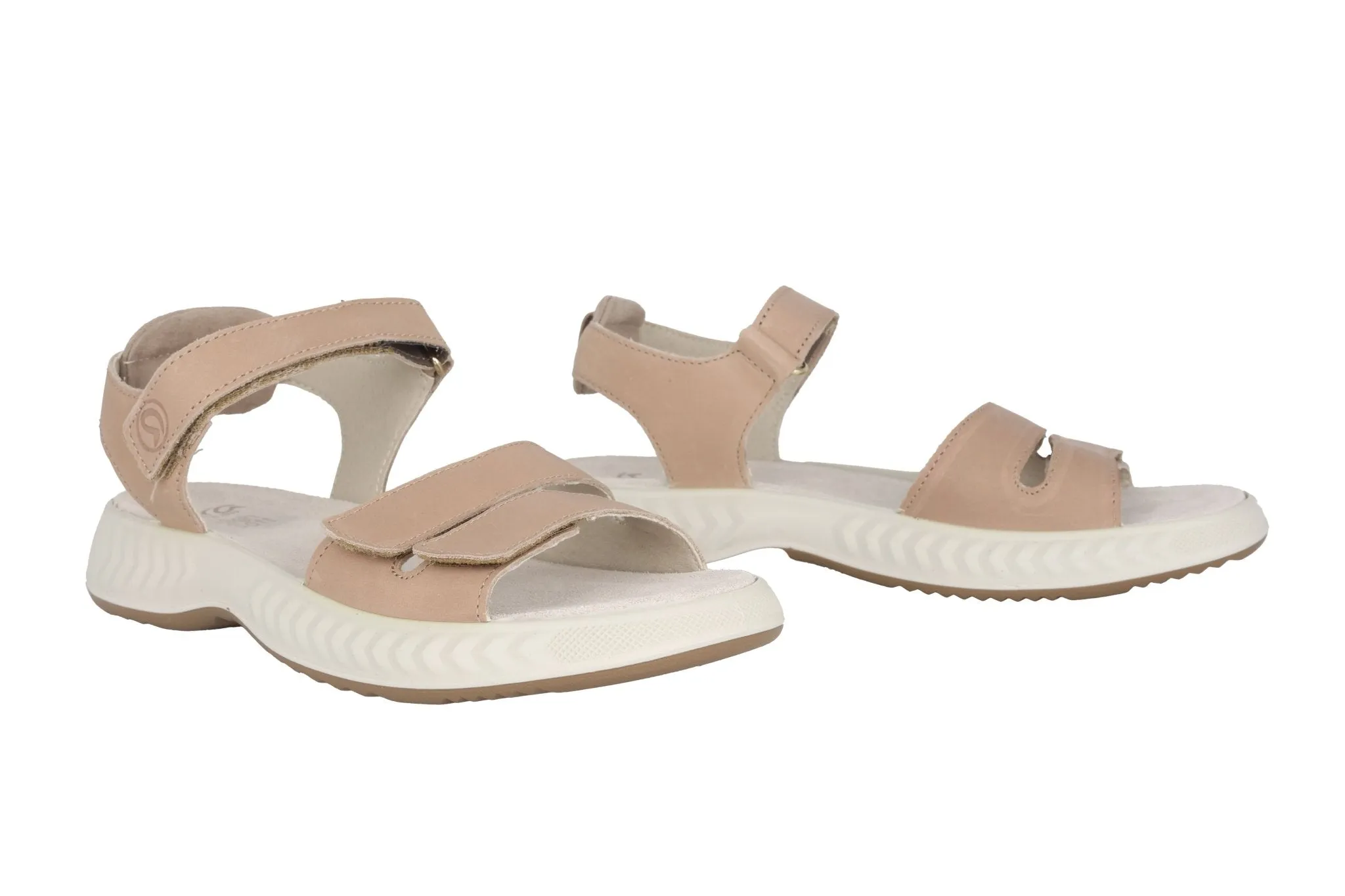 'Avio-S' women's strap sandal - beige