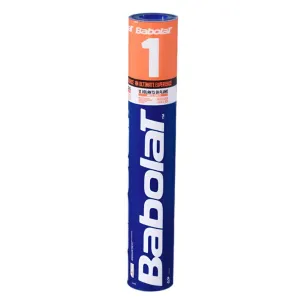 Babolat 1 Badminton Feather Shuttles / Shuttlecocks - Set of 12