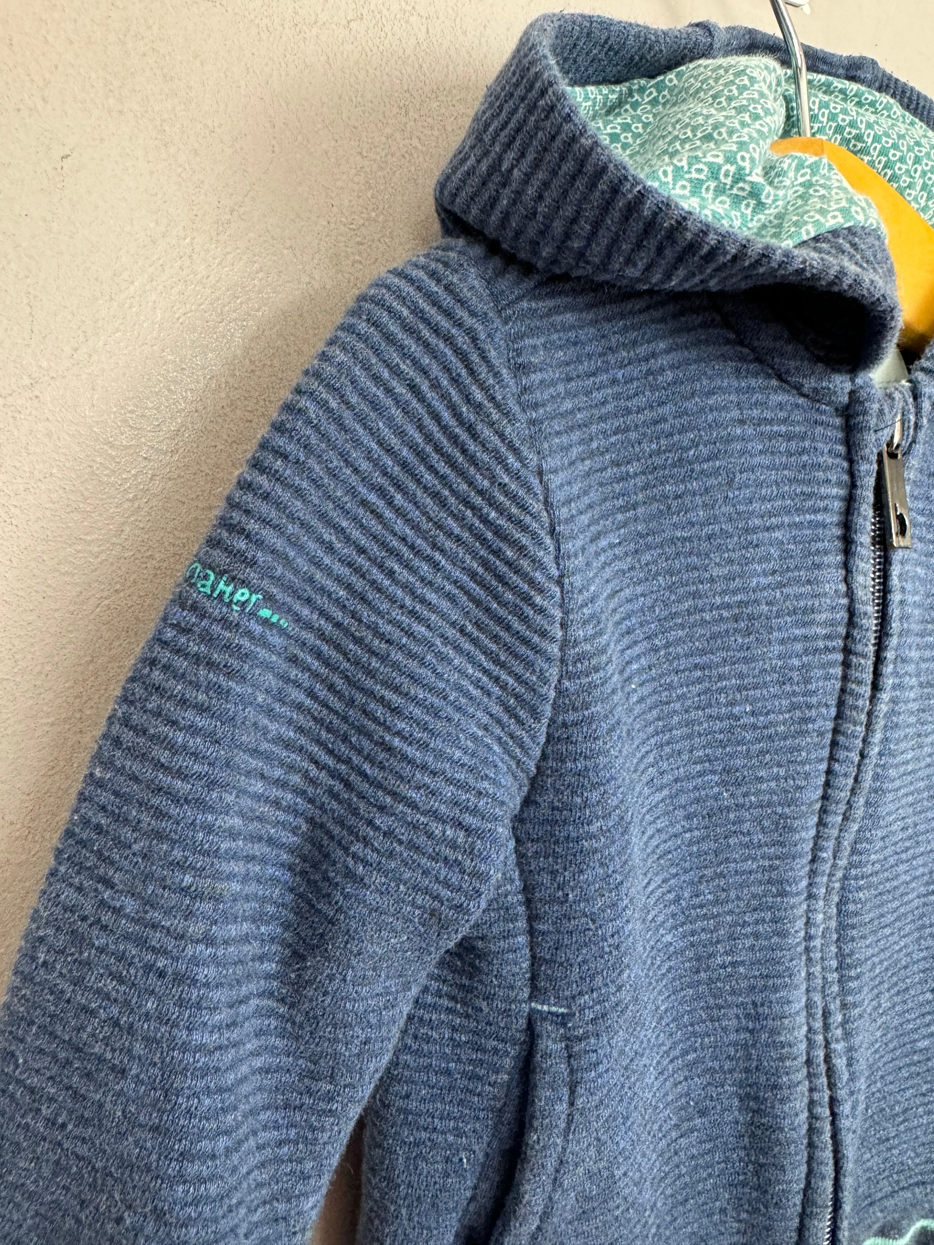 Baker ribbed hoodie 6-9m