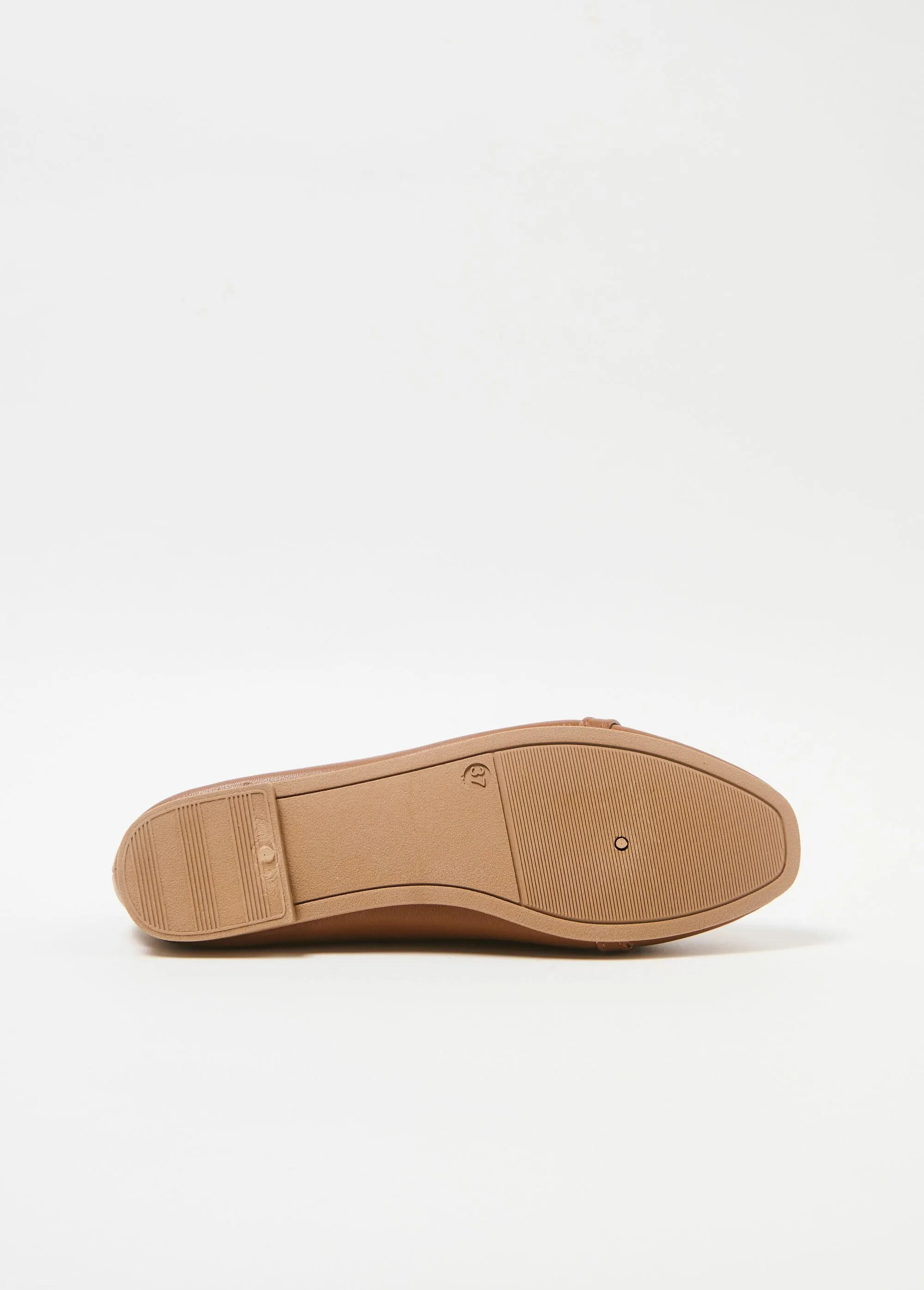 Ballerina shoes with fancy metal studs