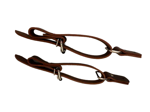 Bareback and Bull 1" Leather Spur Straps | Bull Riding Gear