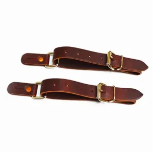 Bareback and Bull 1" Leather Spur Straps | Bull Riding Gear