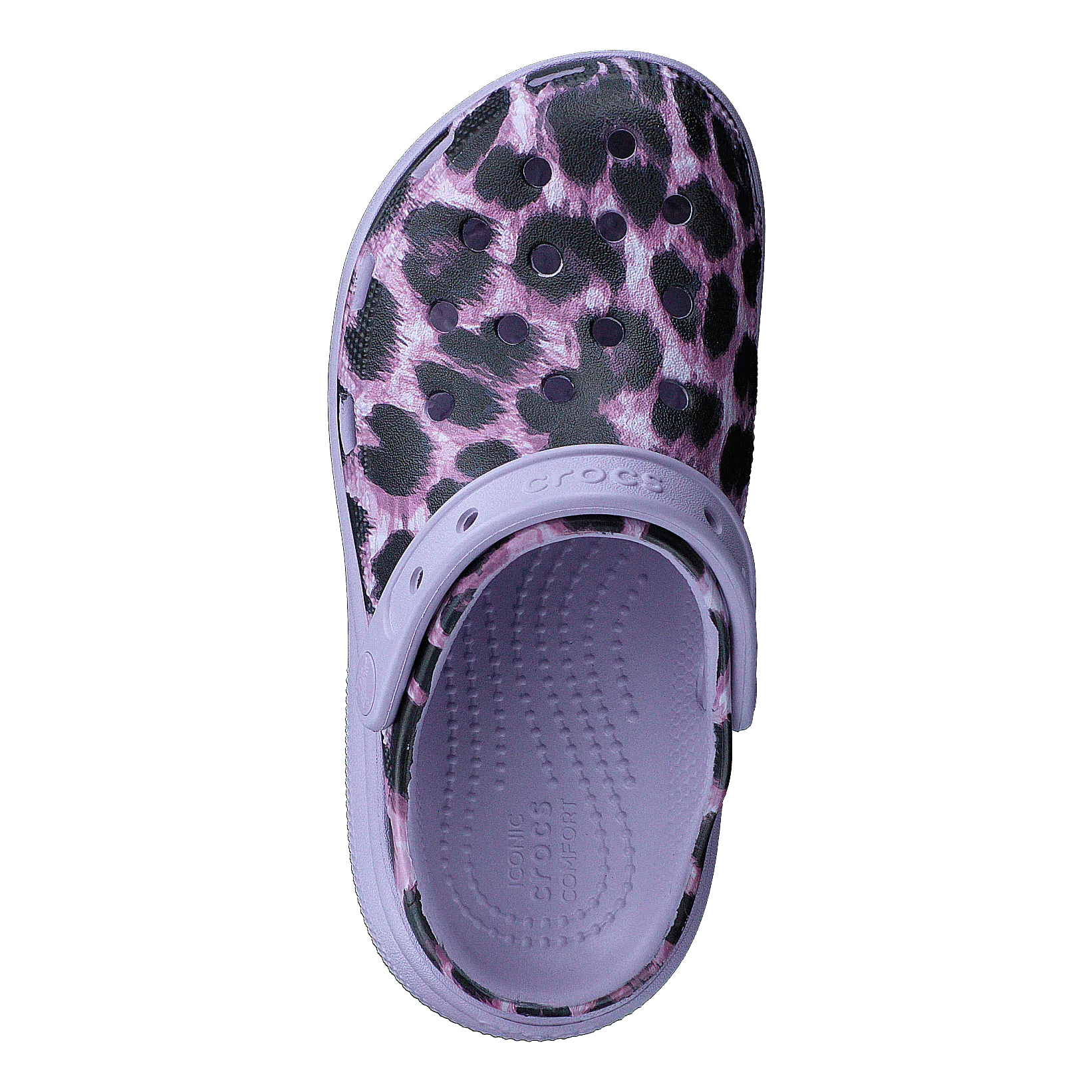 Classic Animal Cutie Clog Kids Leopard