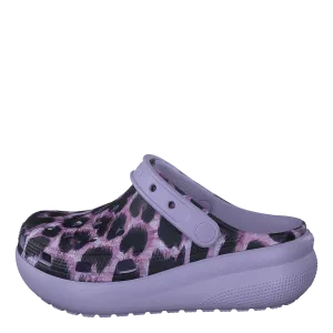 Classic Animal Cutie Clog Kids Leopard