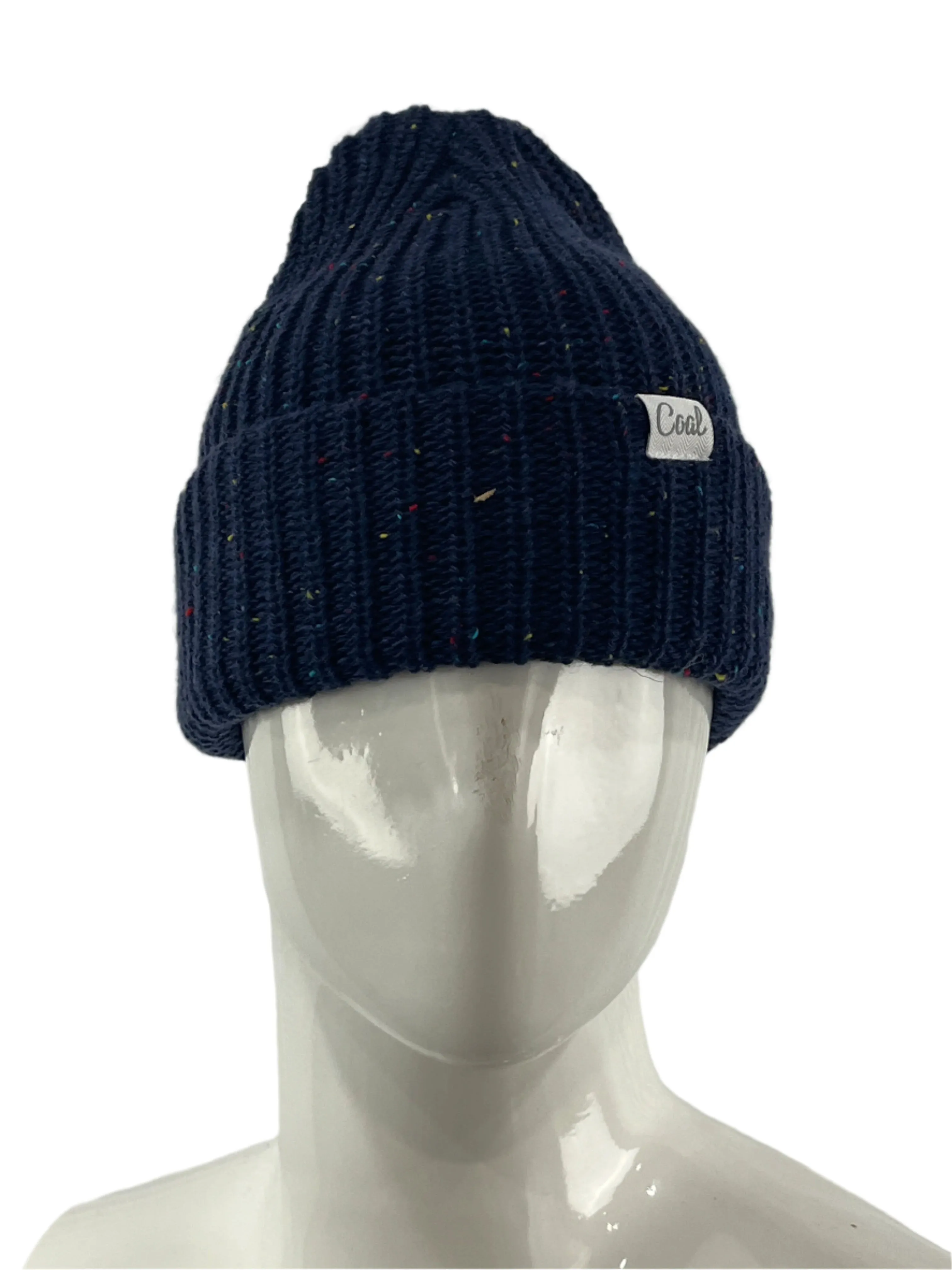 Coal Navy Sprinkle Knitted Beanie