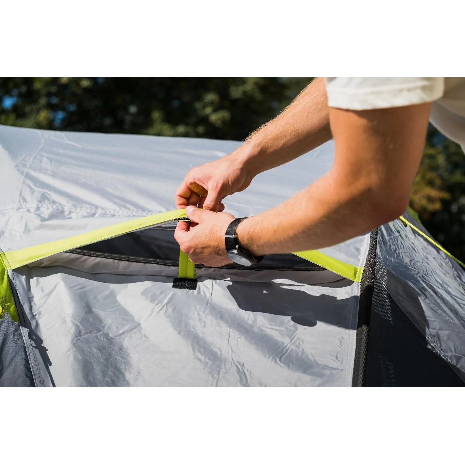 Coleman Darwin Tent 2 Person Grey Camping Outdoors Backpacking Quick Pitch Dome