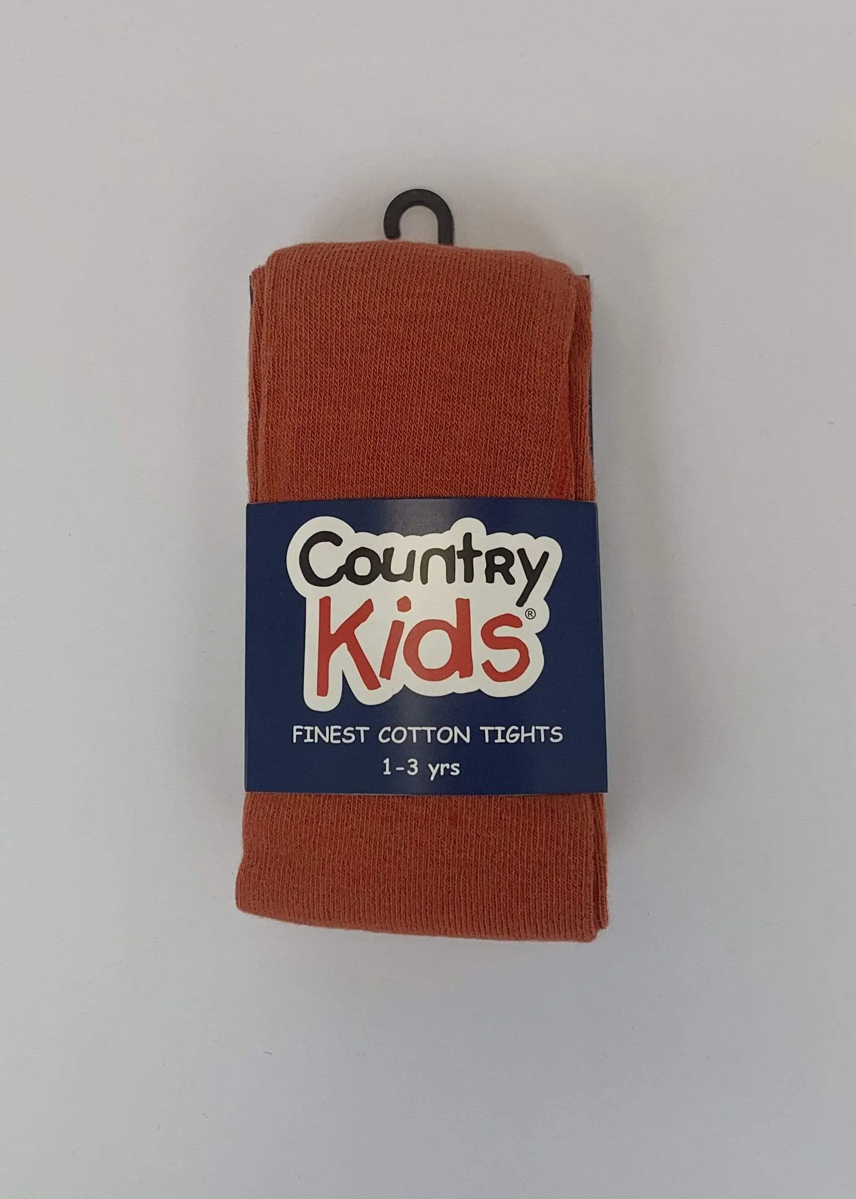 Country Kids - Luxury cotton tights - Rust