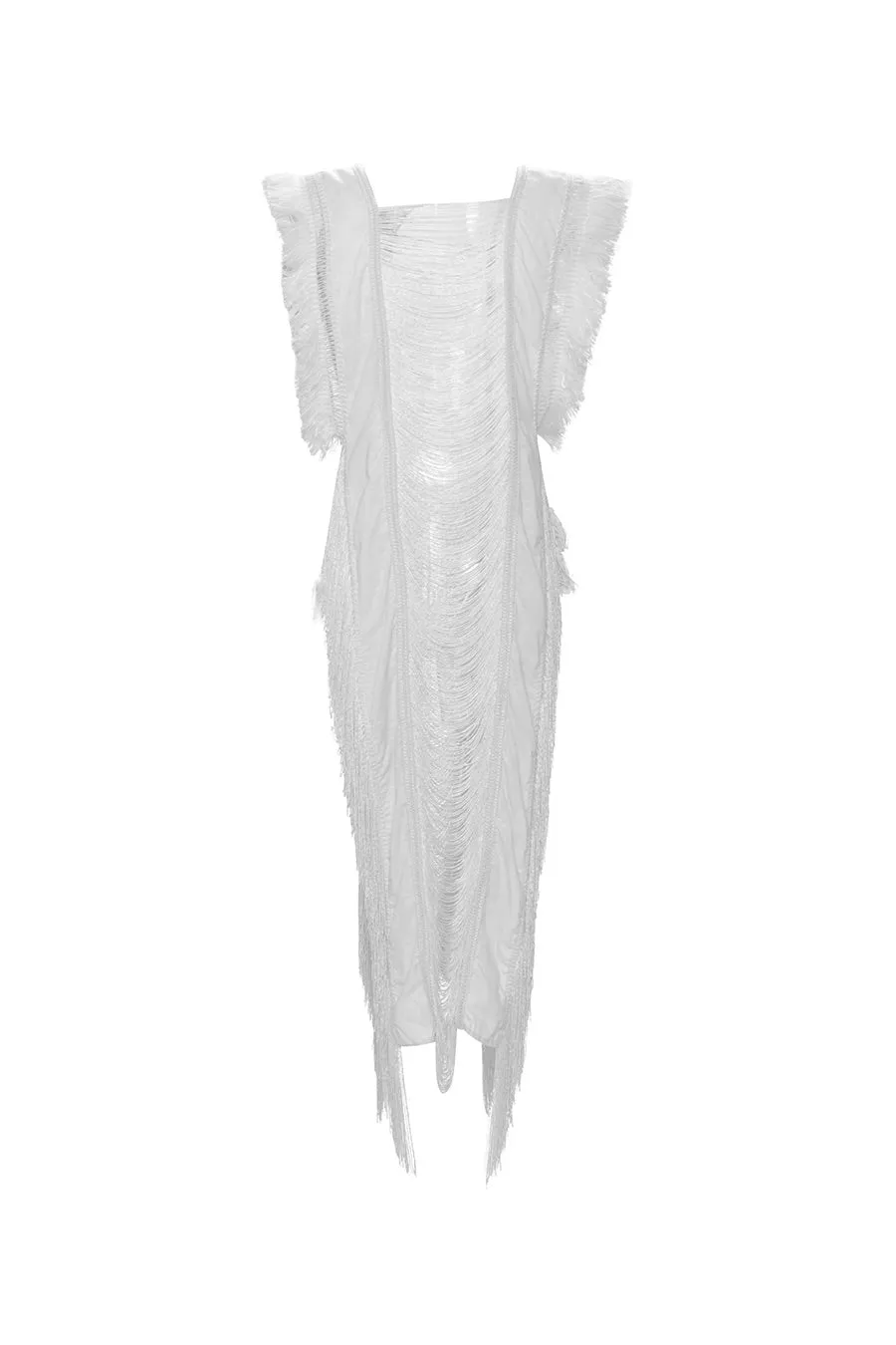 Cover Up Flecos Marfil Luxury