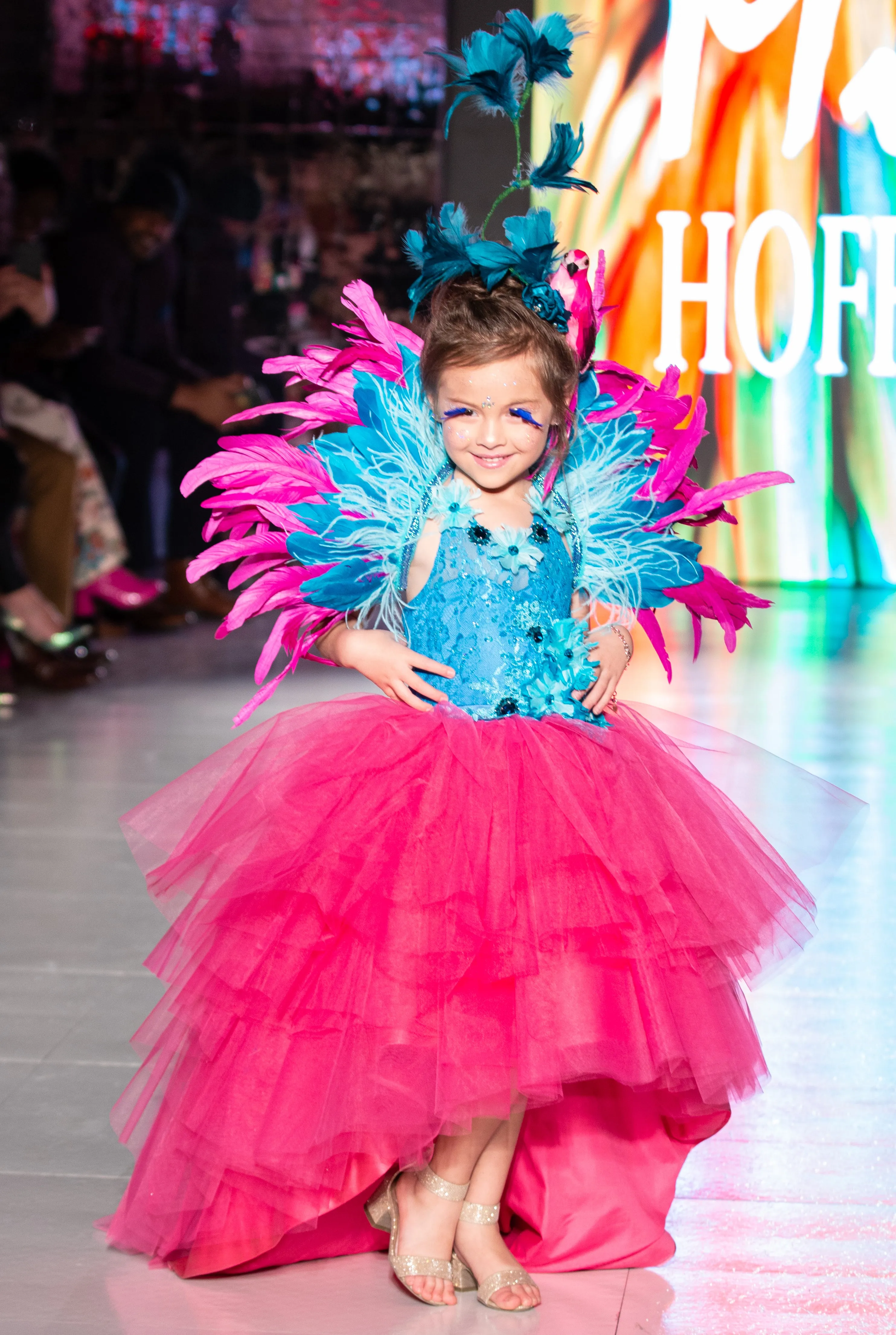 Custom Gown "Pink Tail Phoenix"