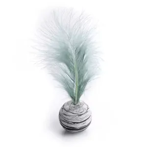 Dura-PURR Feather Ball Toy for Agility