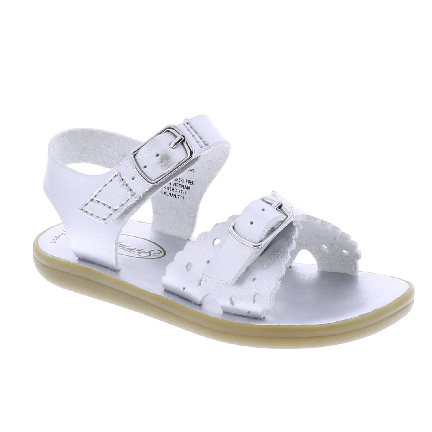 Eco-Ariel Velcro Silver Sandal – Stylish, Durable & Comfortable Summer Shoe for Kids
