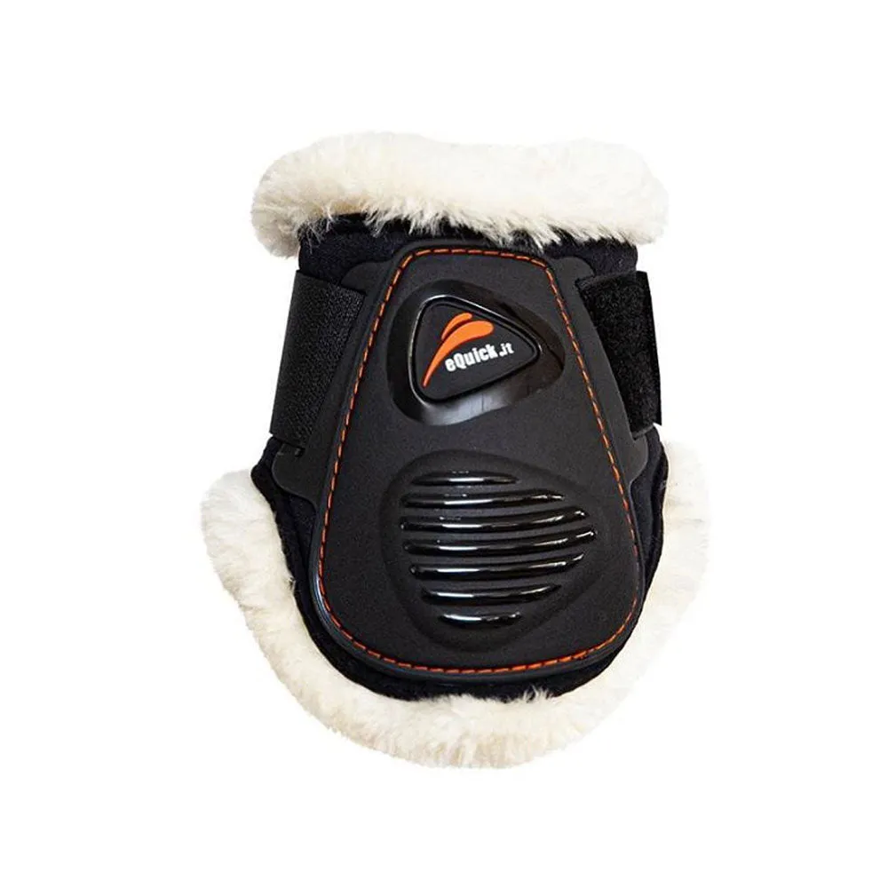 eLIGHT VELCRO FETLOCK NO KILL BLACK LARGE