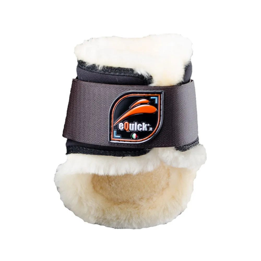 eLIGHT VELCRO FETLOCK NO KILL BLACK LARGE