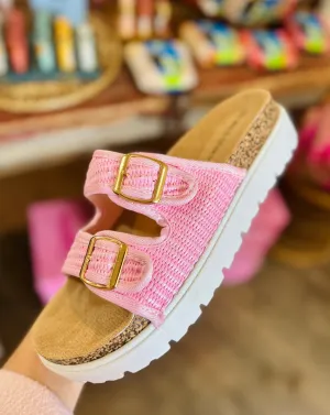 Emily Raffia Sandals
