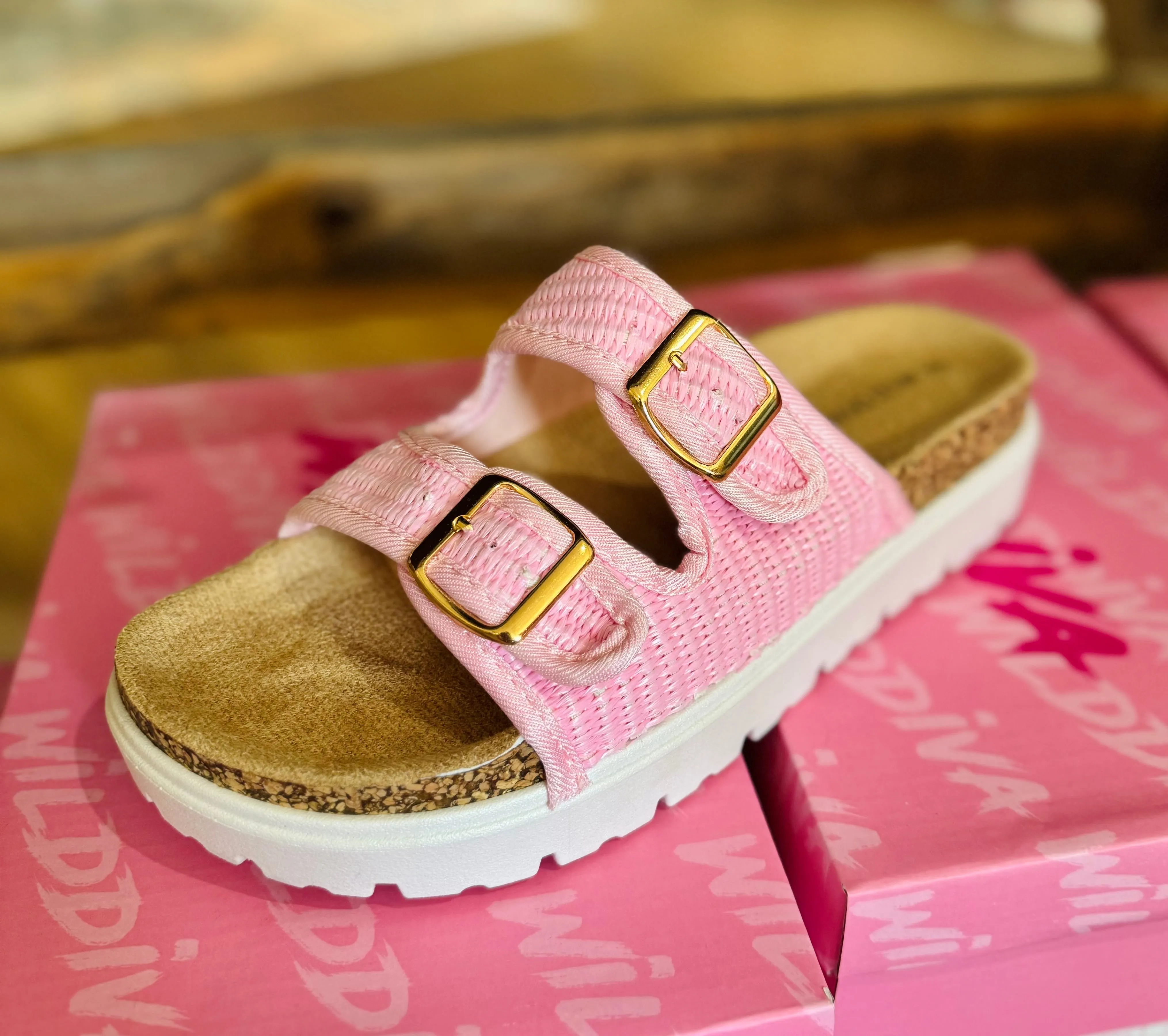 Emily Raffia Sandals