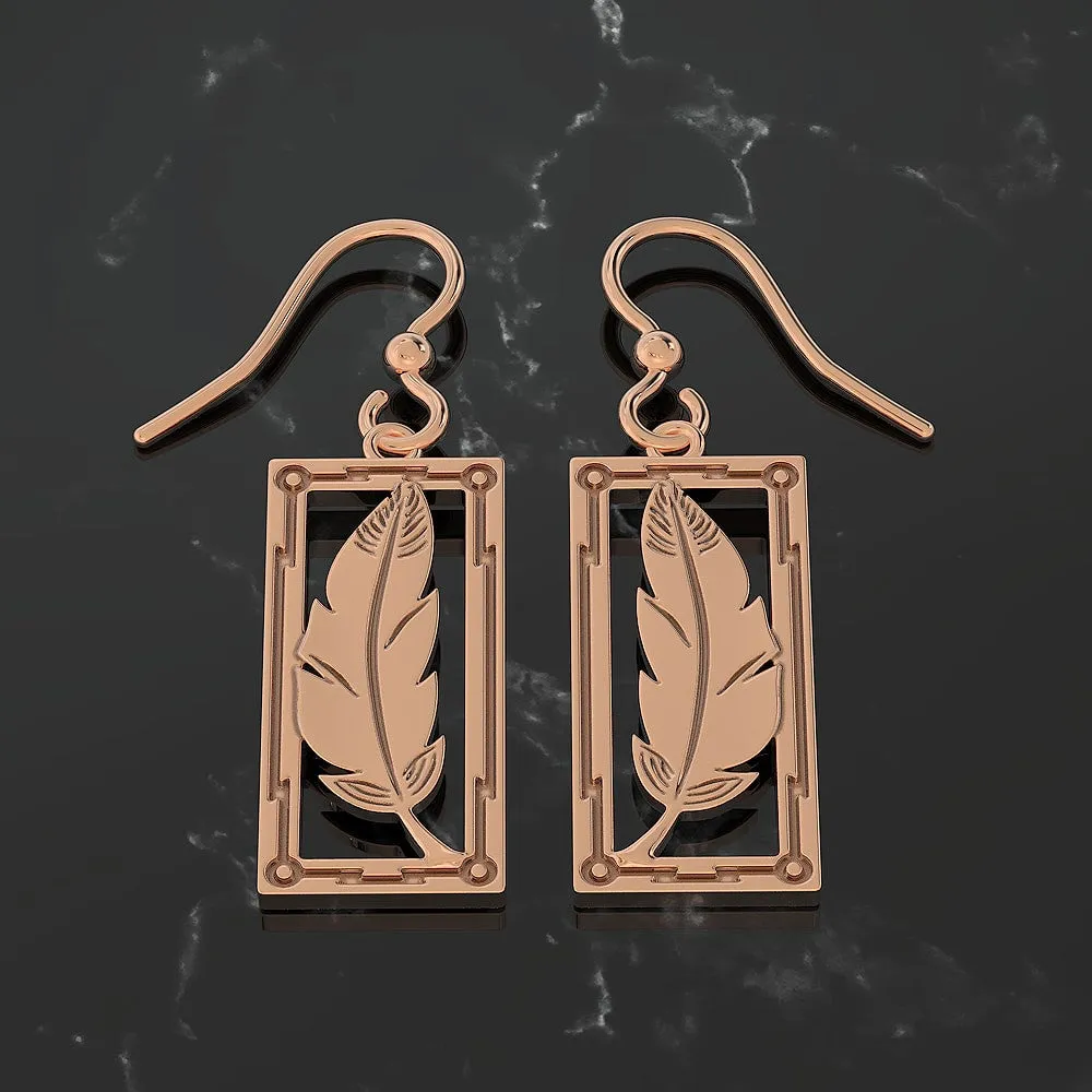 Feather Earrings