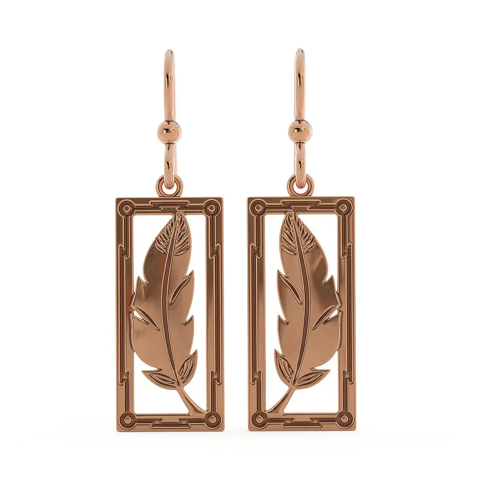 Feather Earrings