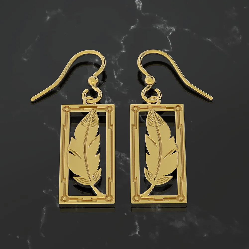 Feather Earrings