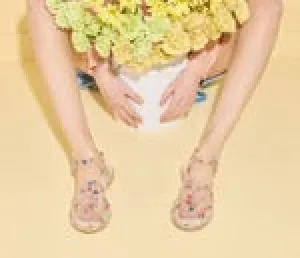 FRĒDA SALVADOR: SERA FISHERMAN SANDAL FLORAL PVC