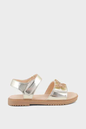 Girls Casual Sandal GQ1012-Golden
