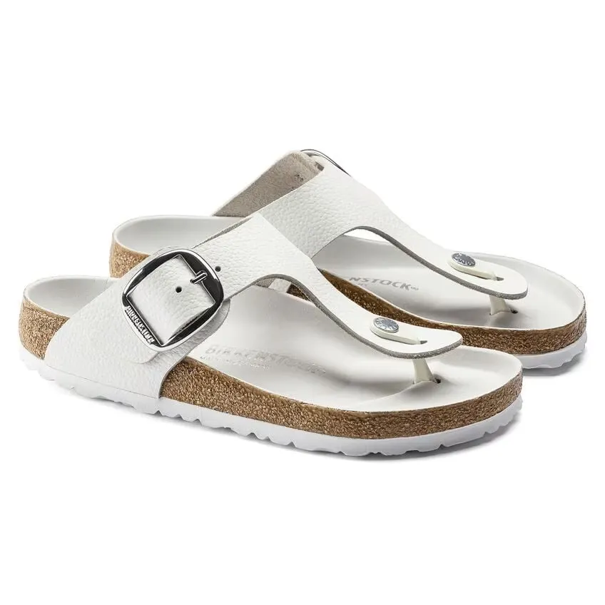 Gizeh Big Buckle - White - Women's