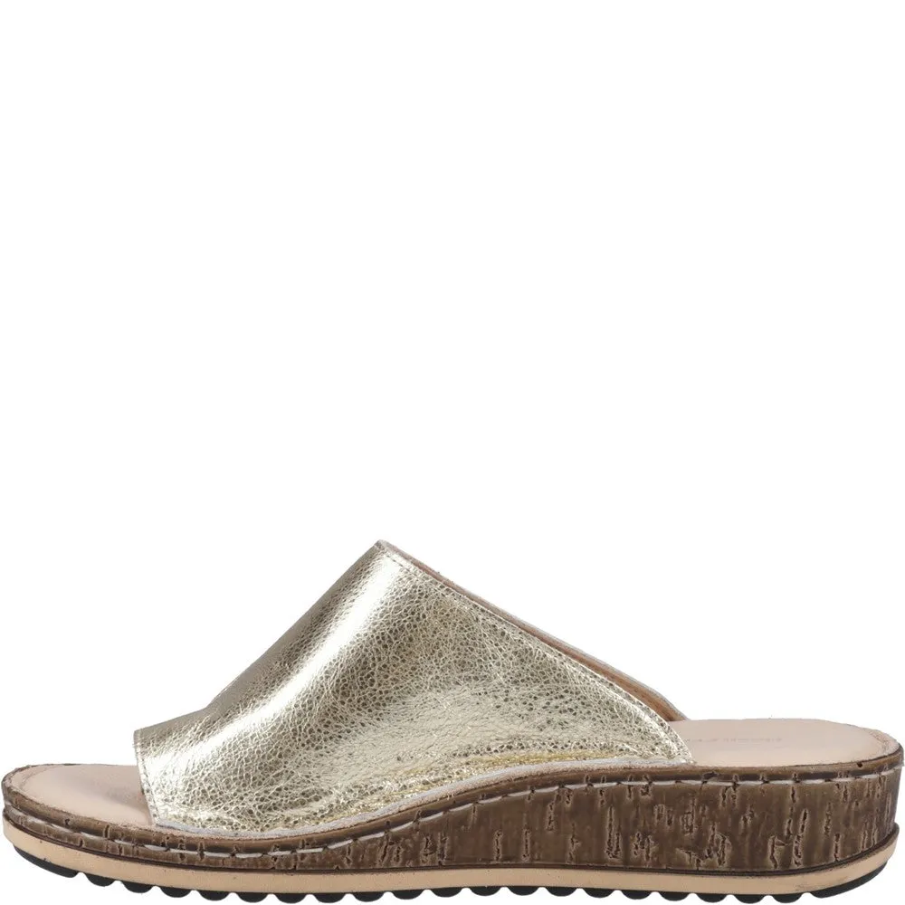 Gold Elissa Toepost Sandals