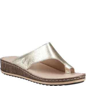 Gold Elissa Toepost Sandals