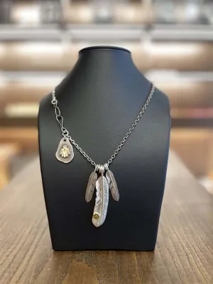 Goros Feather With Hook Chain Setup