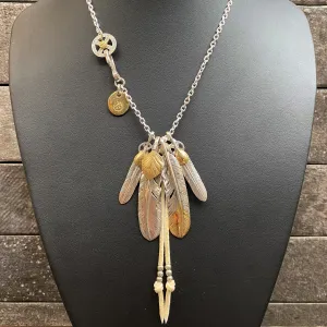 Goros Gold Tip Feather (Right) (Xl) & Gold Top Feather (Left) (Xl) Setup