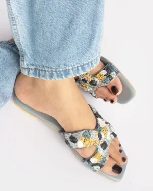 Hand Embroidered Flats