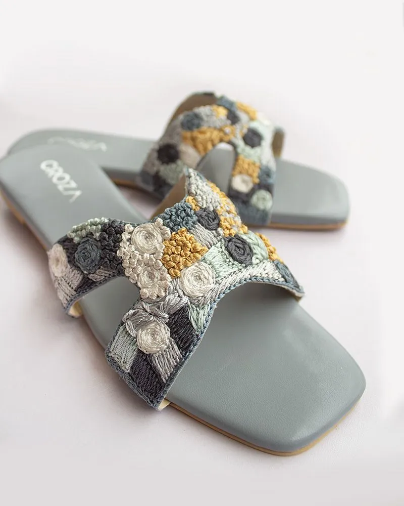 Hand Embroidered Flats