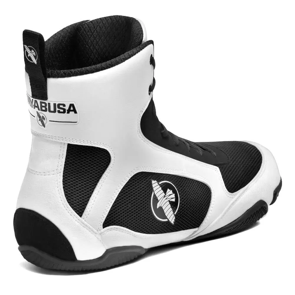 Hayabusa Pro Boxing Boots - White/Black