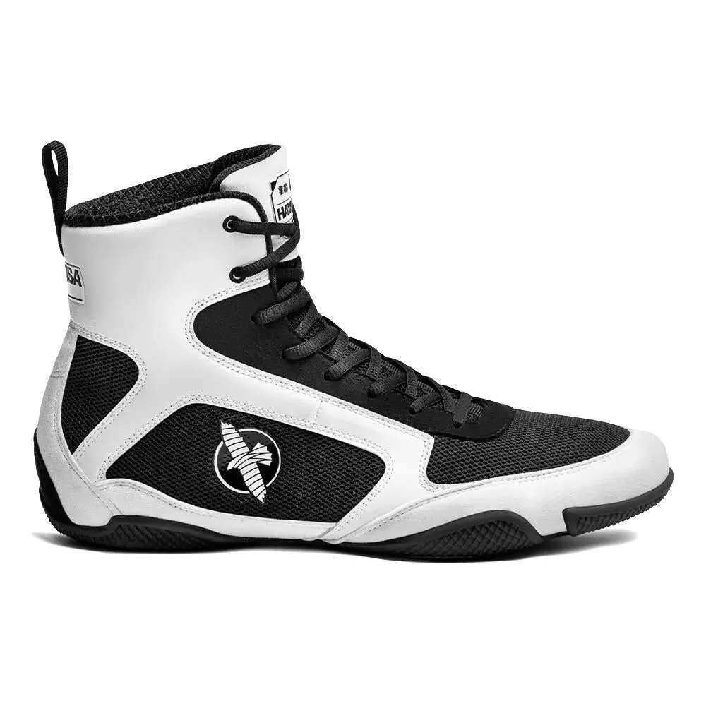 Hayabusa Pro Boxing Boots - White/Black