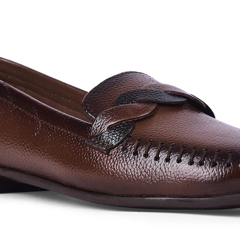 Healers Formal Tan Ballerina For Women T840-03 By Liberty