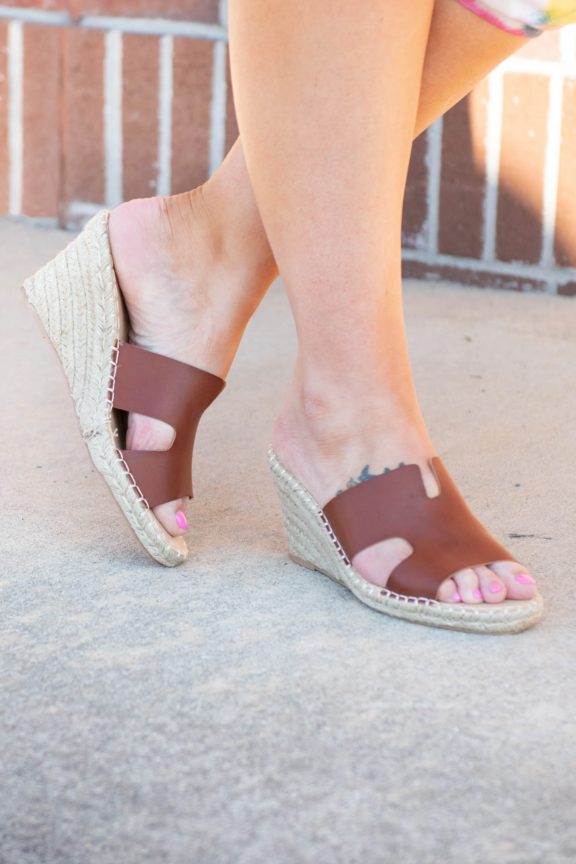 Higher Heights Sandals, Tan