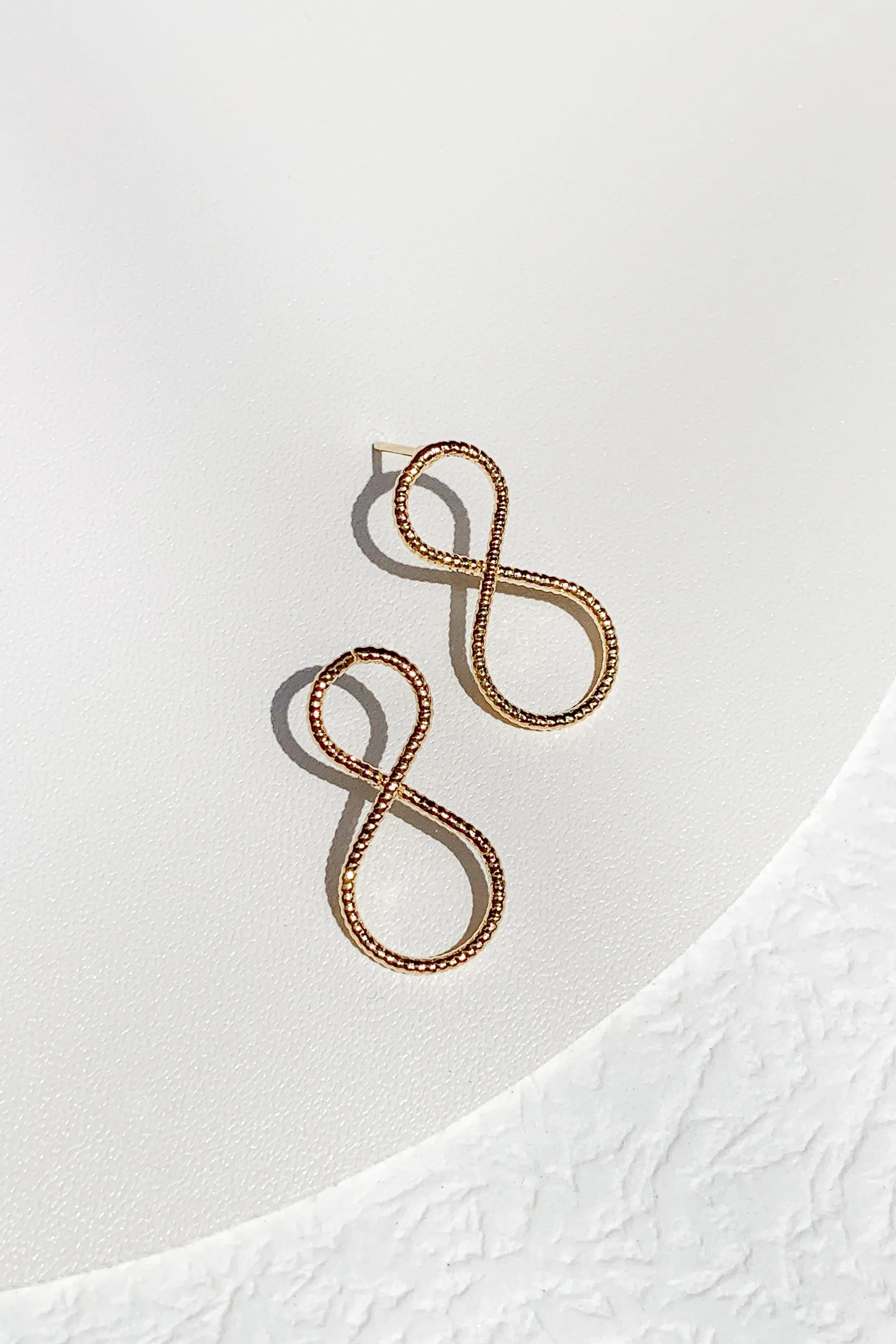 Infinity Stud Earrings
