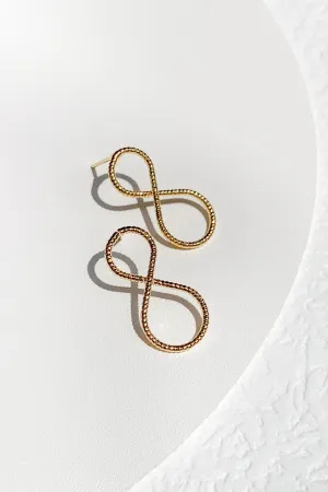 Infinity Stud Earrings