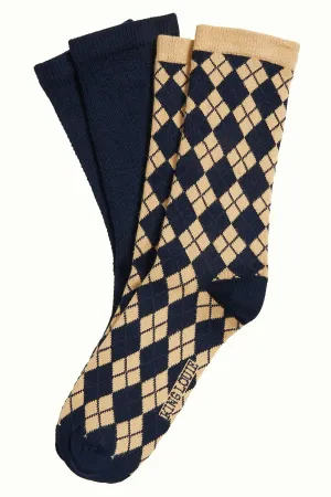 King Louie Argyle Socks