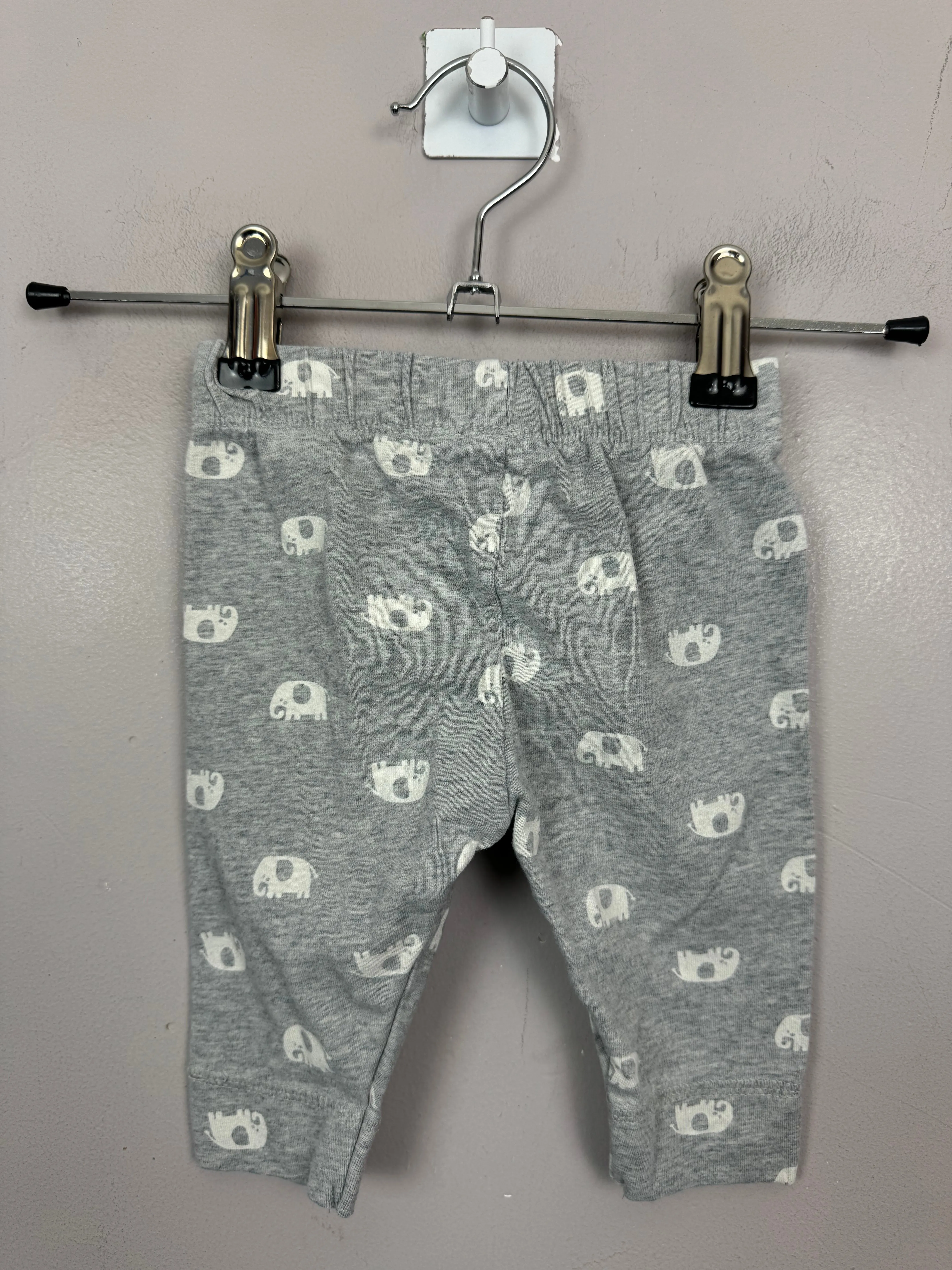 Kite Grey Elephant Leggings 0-3m