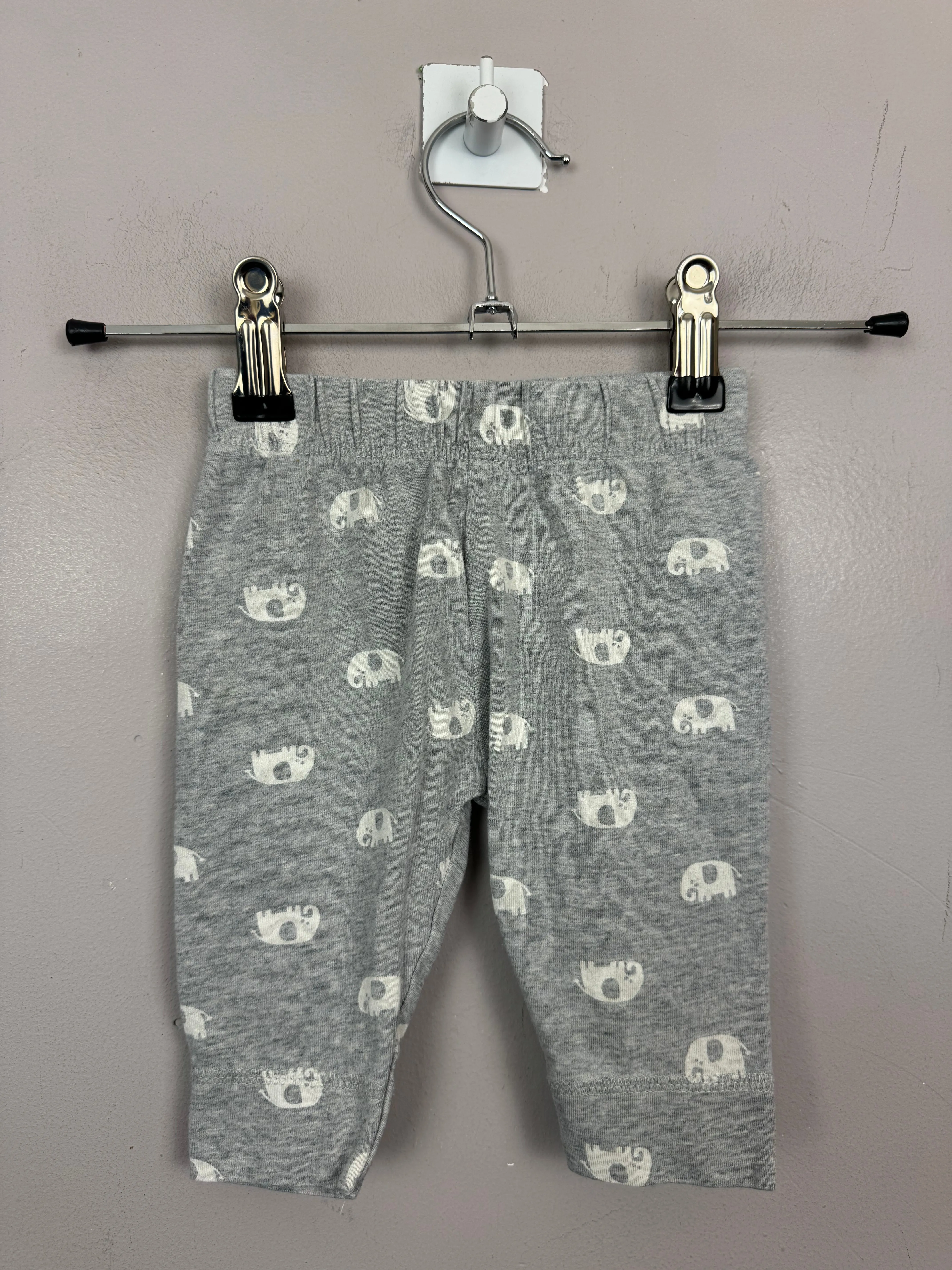 Kite Grey Elephant Leggings 0-3m